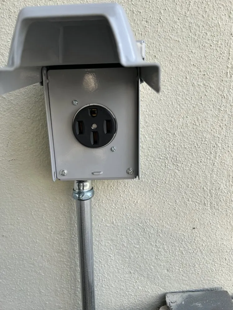 Slide of EV Charger Services