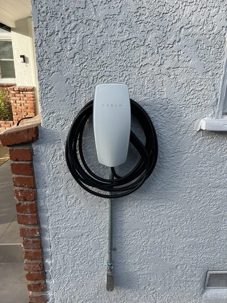 Slide of EV Charger Services