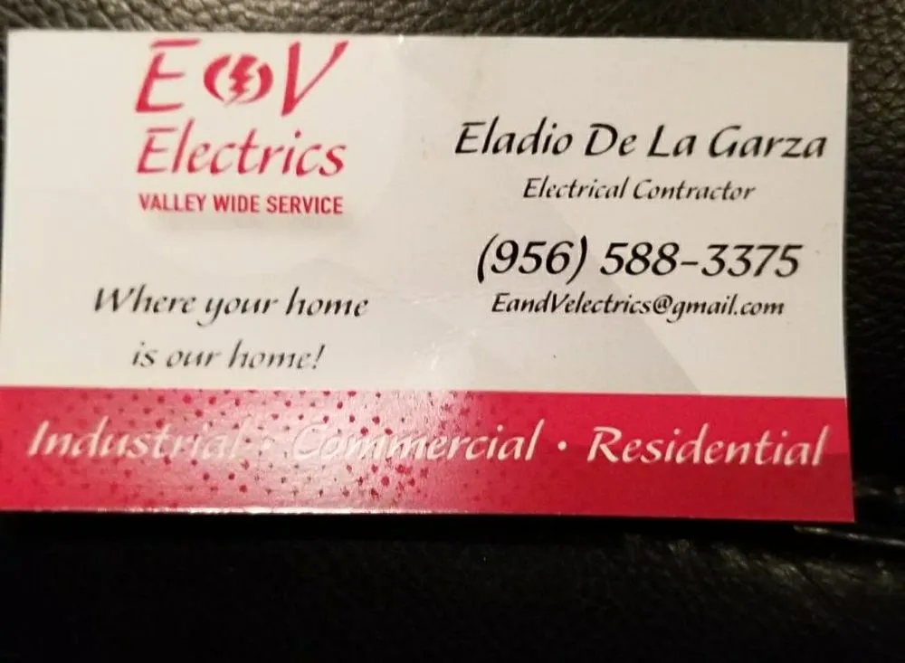 Slide of E&V Electrics