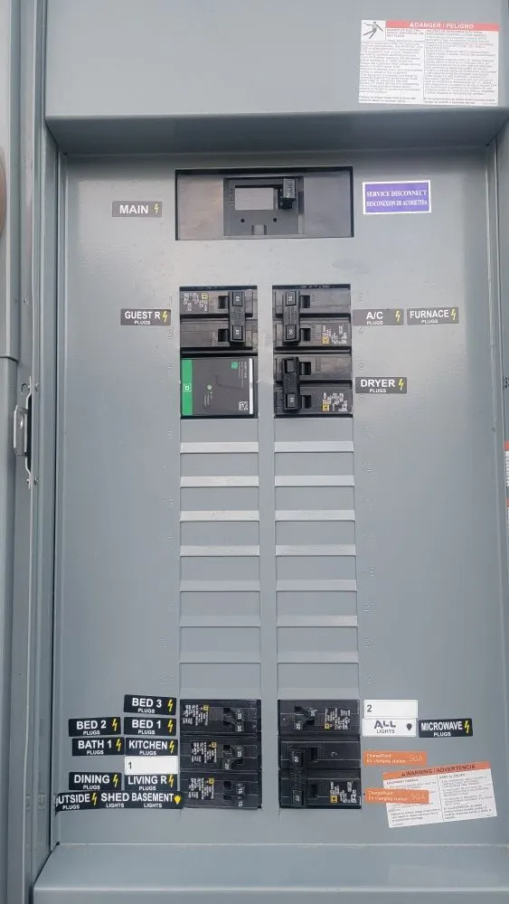 Slide of EV PV Electric