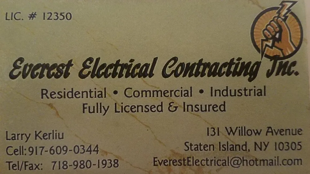 Slide of Everest Electrical Contracting Inc.