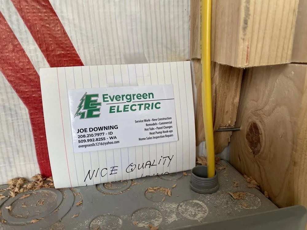 Slide of Evergreen Electric PNW