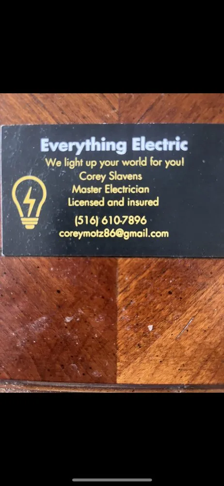 Slide of Everything Electric