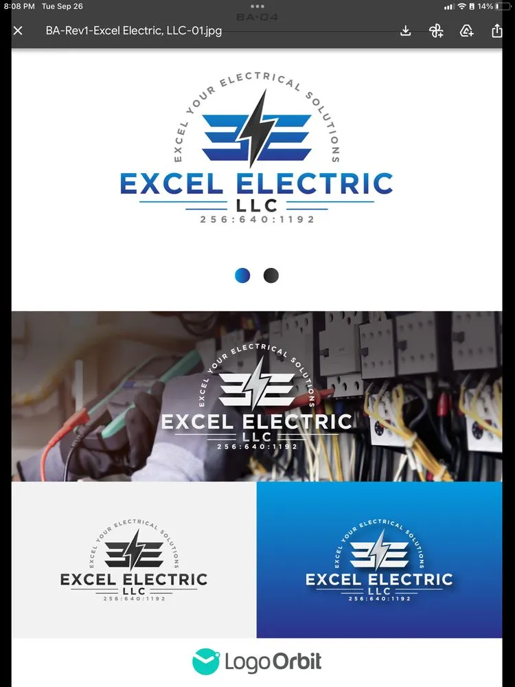 Slide of Excel Electric