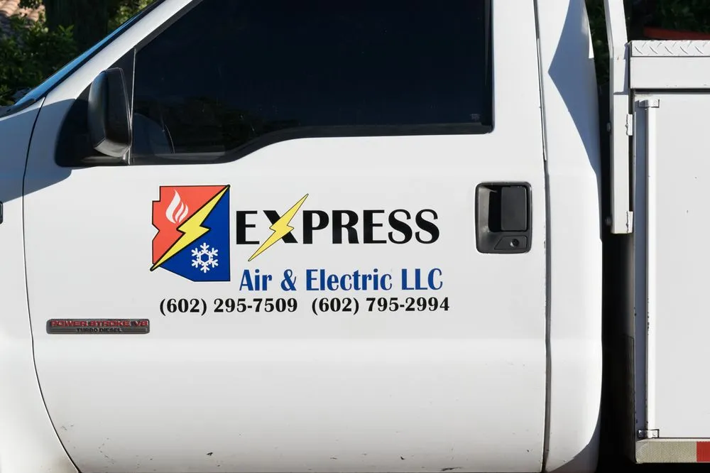 Slide of Express Air & Electric