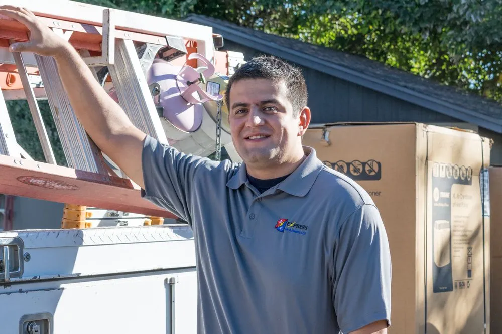 Slide of Express Air & Electric