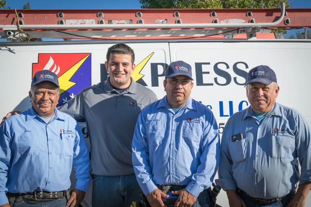 Slide of Express Air & Electric