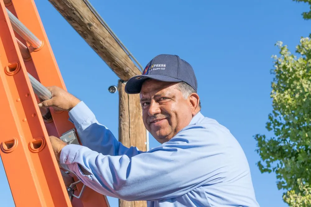 Slide of Express Air & Electric