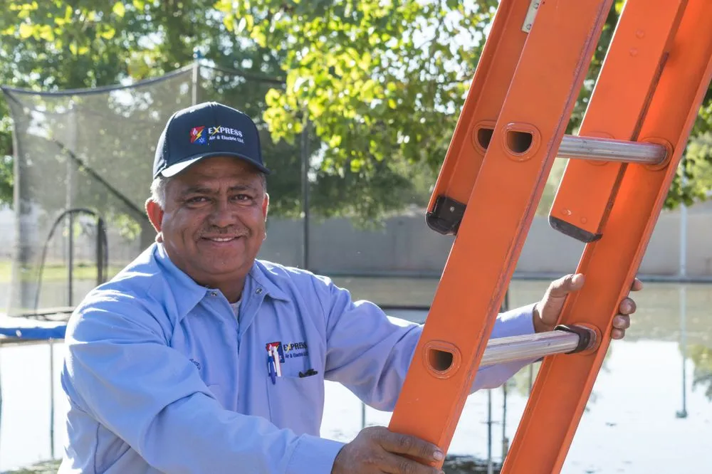 Slide of Express Air & Electric