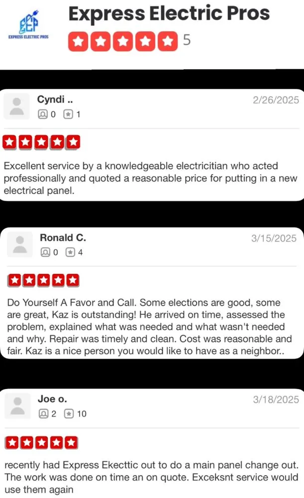 Expert electrical repair experts serving Granada Hills, CA - Express Electric Pros
