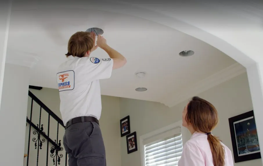 Certified electrical service for homes in lighting installation, by