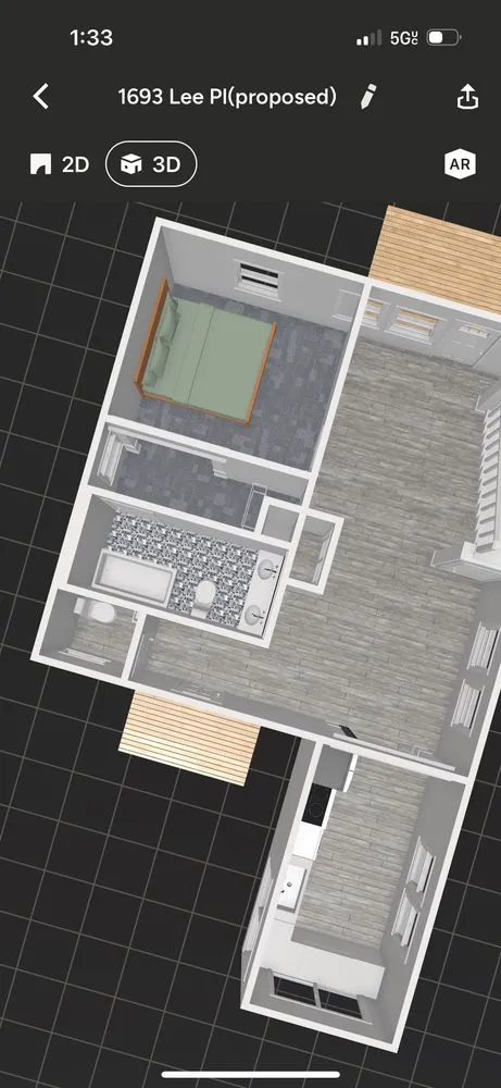 Slide of ExtraHand Construction