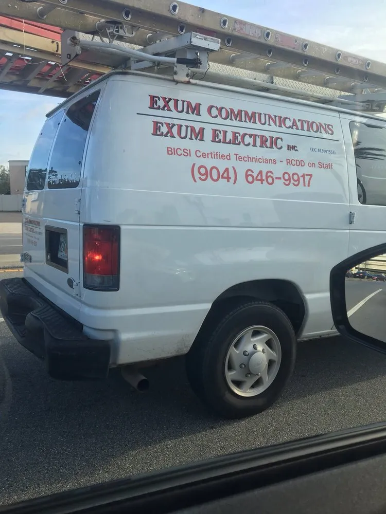 Slide of Exum Communications