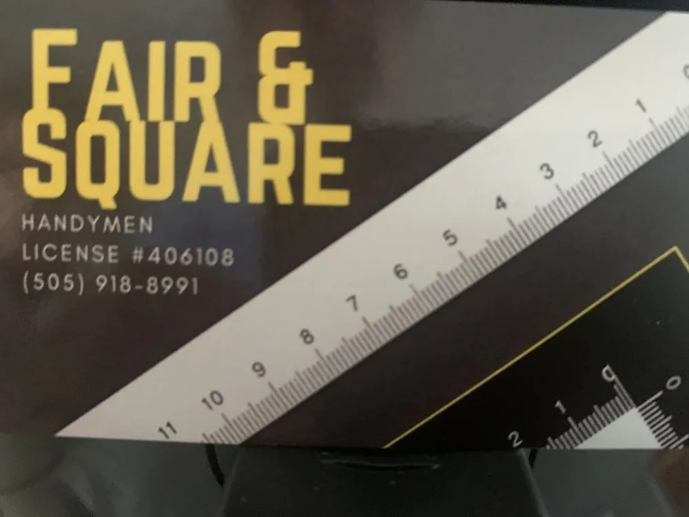 Slide of Fair & Square Handymen