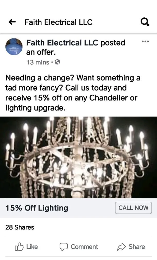 Slide of Faith Electrical