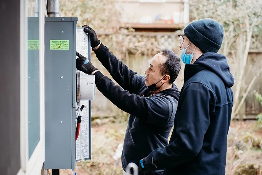 Slide of Falcon Electric