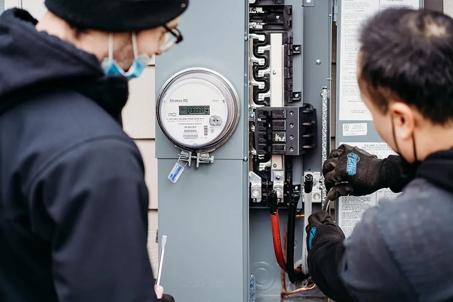 Slide of Falcon Electric