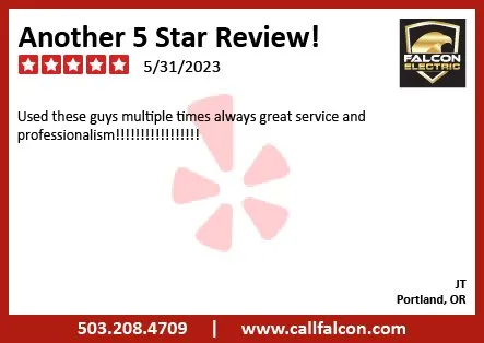 Slide of Falcon Electric