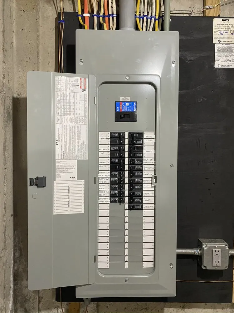 Slide of Fall Mountain Electric