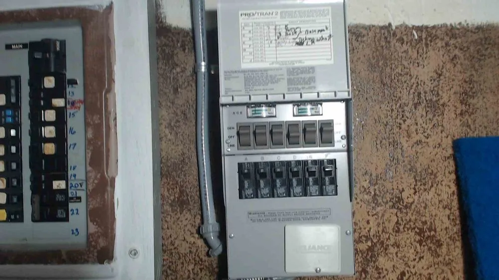 Slide of Family Heating, Cooling & Electrical