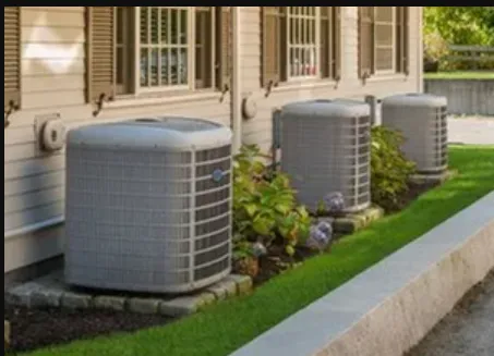 Slide of Family Heating, Cooling & Electrical