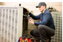 Slide of Family Heating, Cooling & Electrical