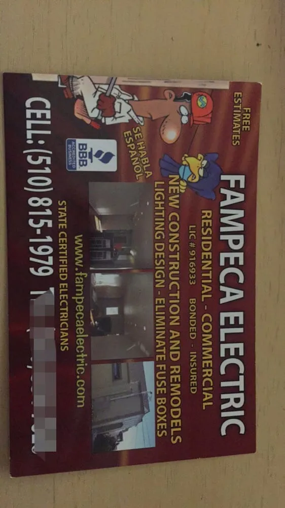 Slide of Fampeca Electric