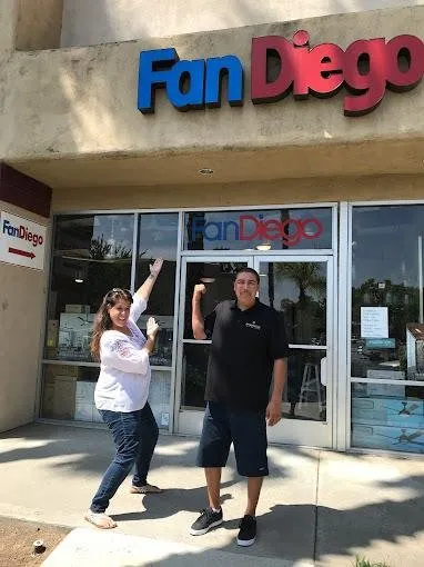 Slide of Fan Diego Ceiling Fans & Lighting Showroom