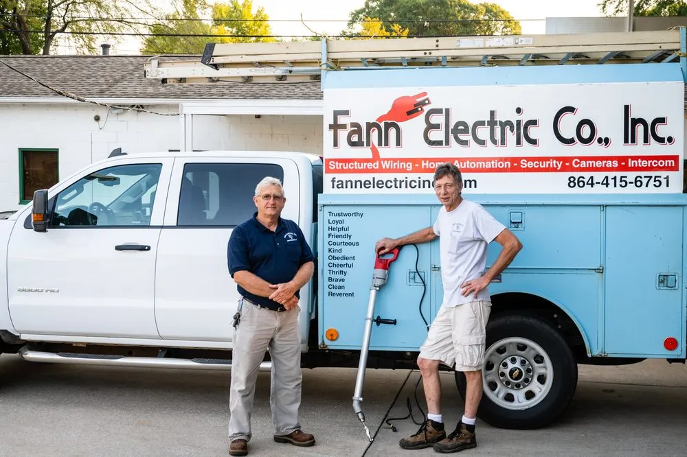 Slide of Fann Electric Company