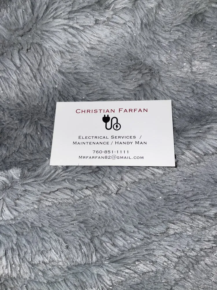 Slide of Farfan’s Electric Services