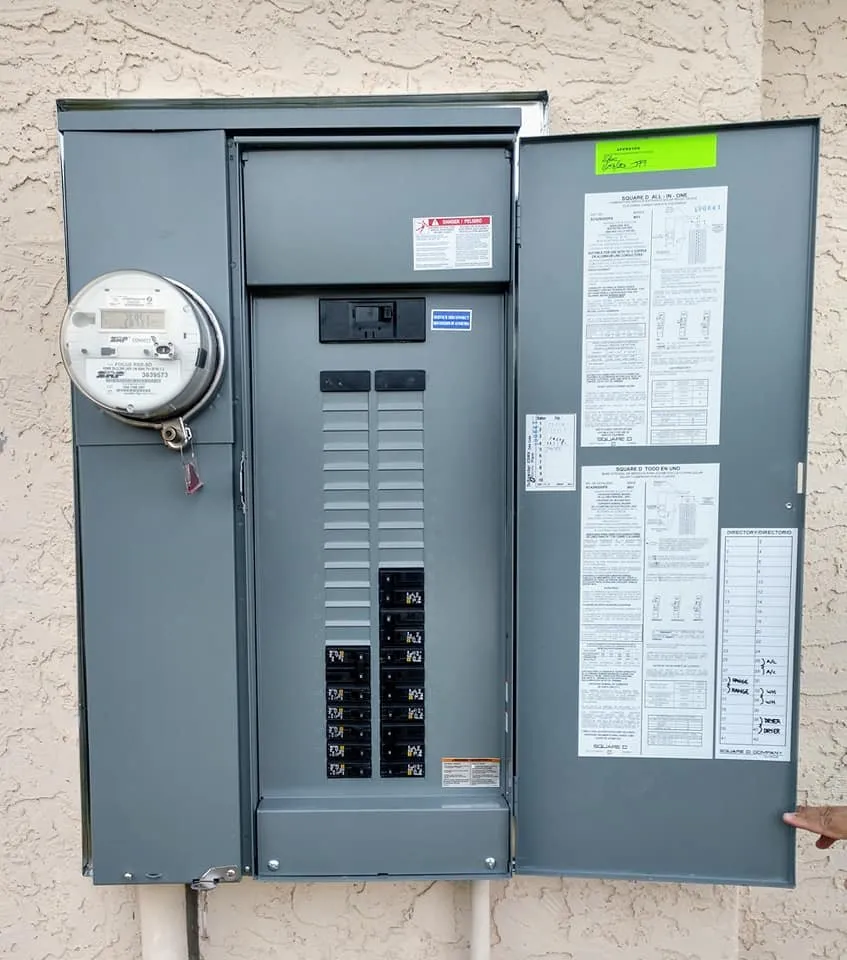 Slide of Farmers Branch Electricians