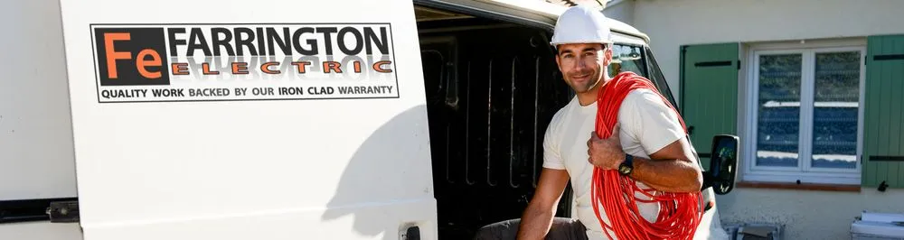 Trusted wiring installation in ,  by Farrington Electric