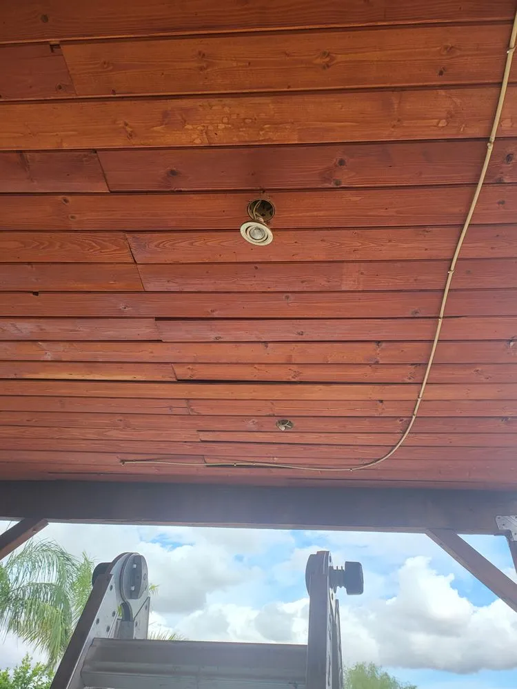 Certified wiring installation in , by Fast Track Project Builds