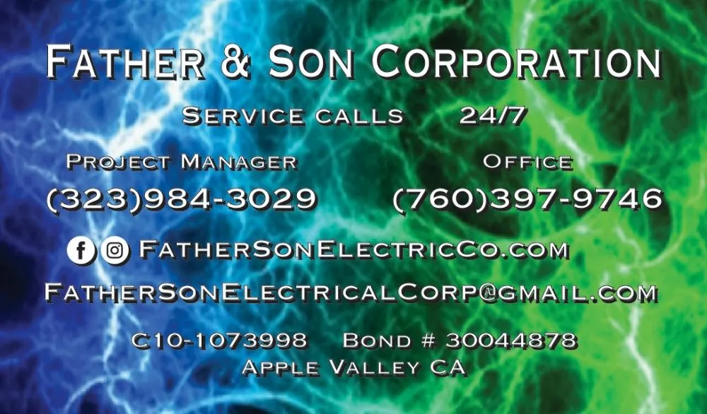 Slide of Father & Son Electric