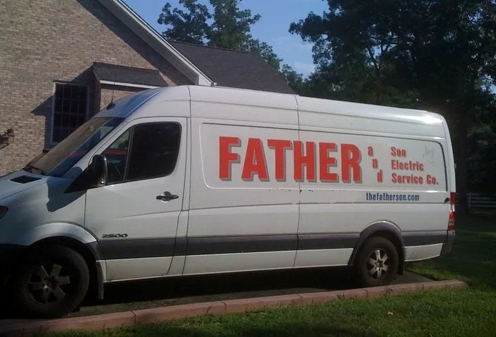 Slide of Father and Son Electric Service