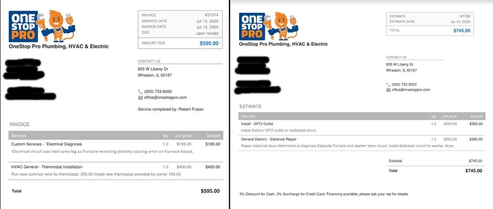 Slide of Father and Son's Electrical