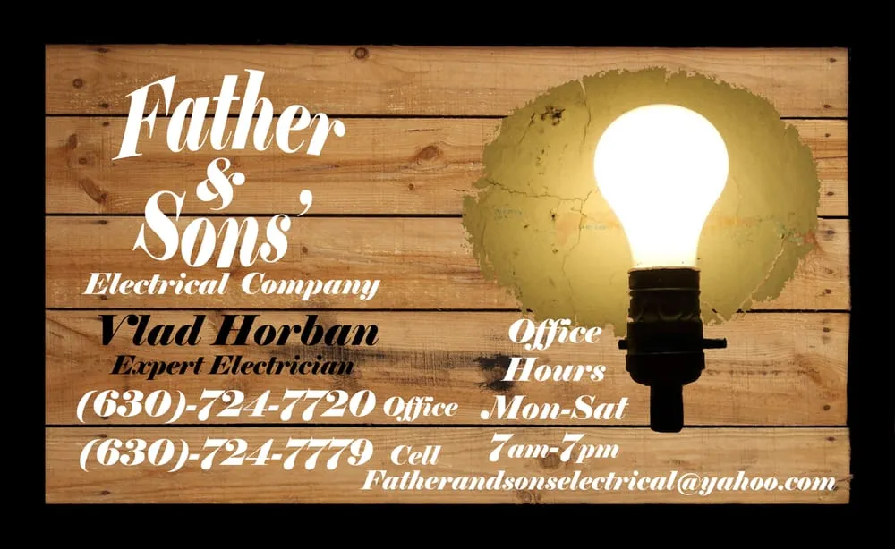 Slide of Father and Son's Electrical