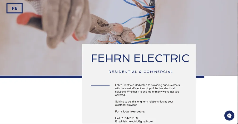 Slide of Fehrn Electric