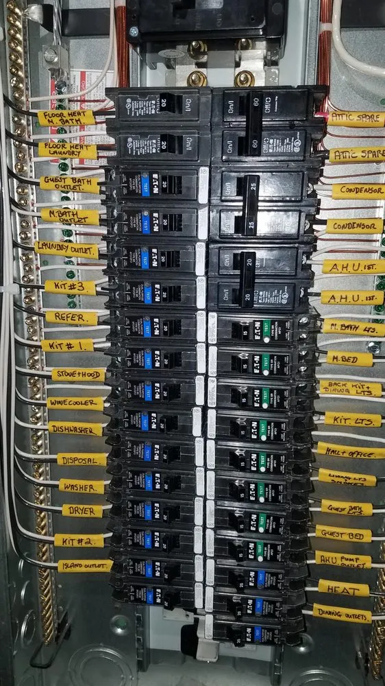 Slide of Fergus Griffin electrical