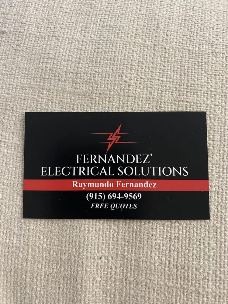 Slide of Fernandez Electrical Solutions