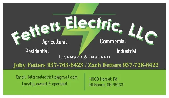 Slide of Fetters Electric