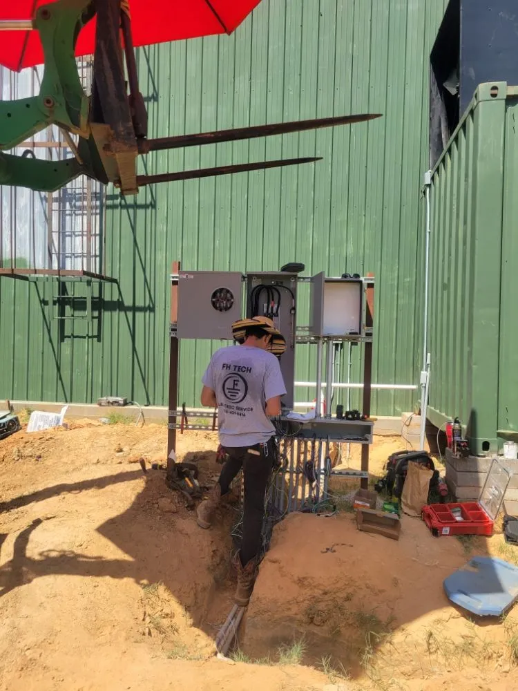 Slide of FH Tech Electric Service