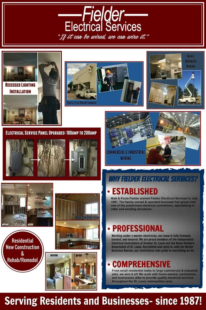 Slide of Fielder Electrical Services