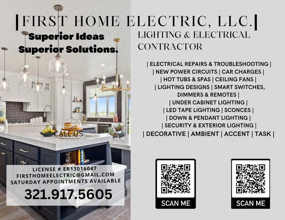 Certified electrician providing circuit breaker repair in St. Augustine, FL - First Home Electric