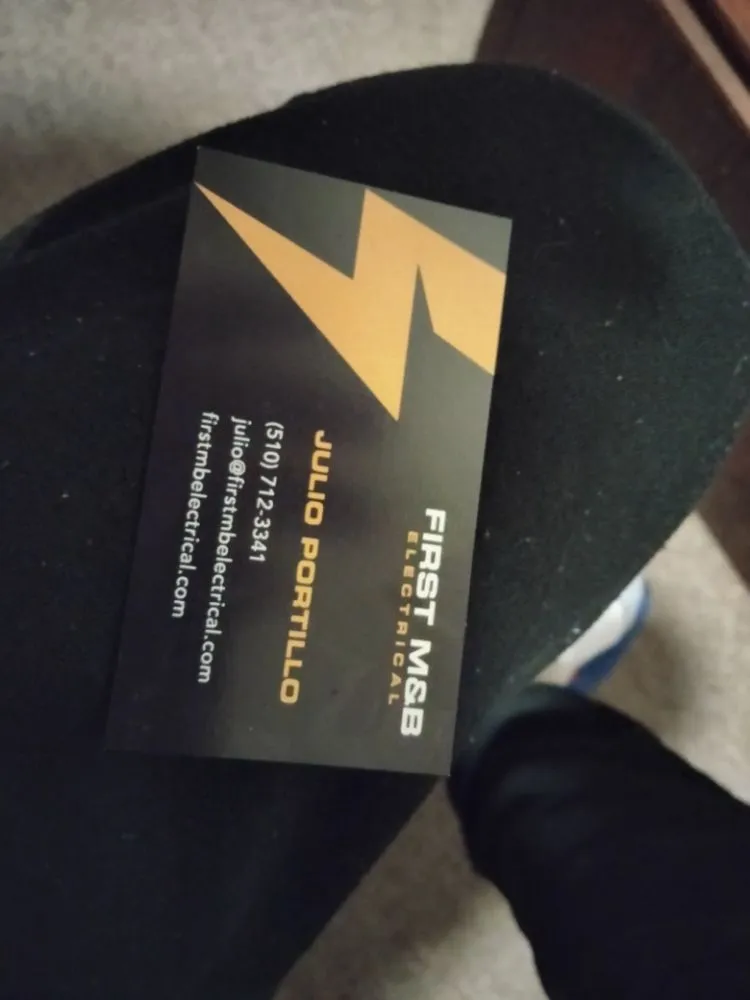 Slide of First M&B Electrical