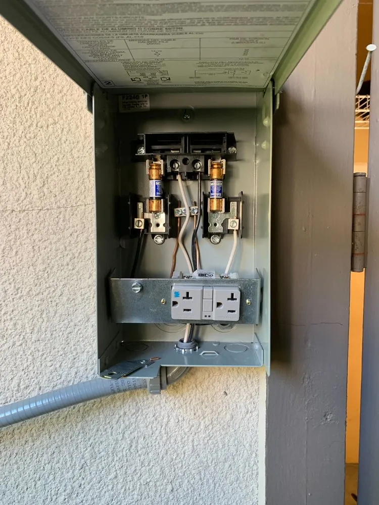 Slide of Fischer Electric