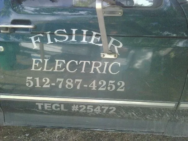 Slide of Fisher Electric