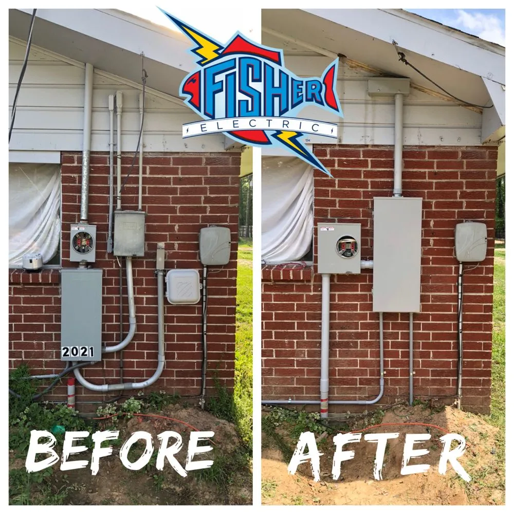 Slide of Fisher Electric