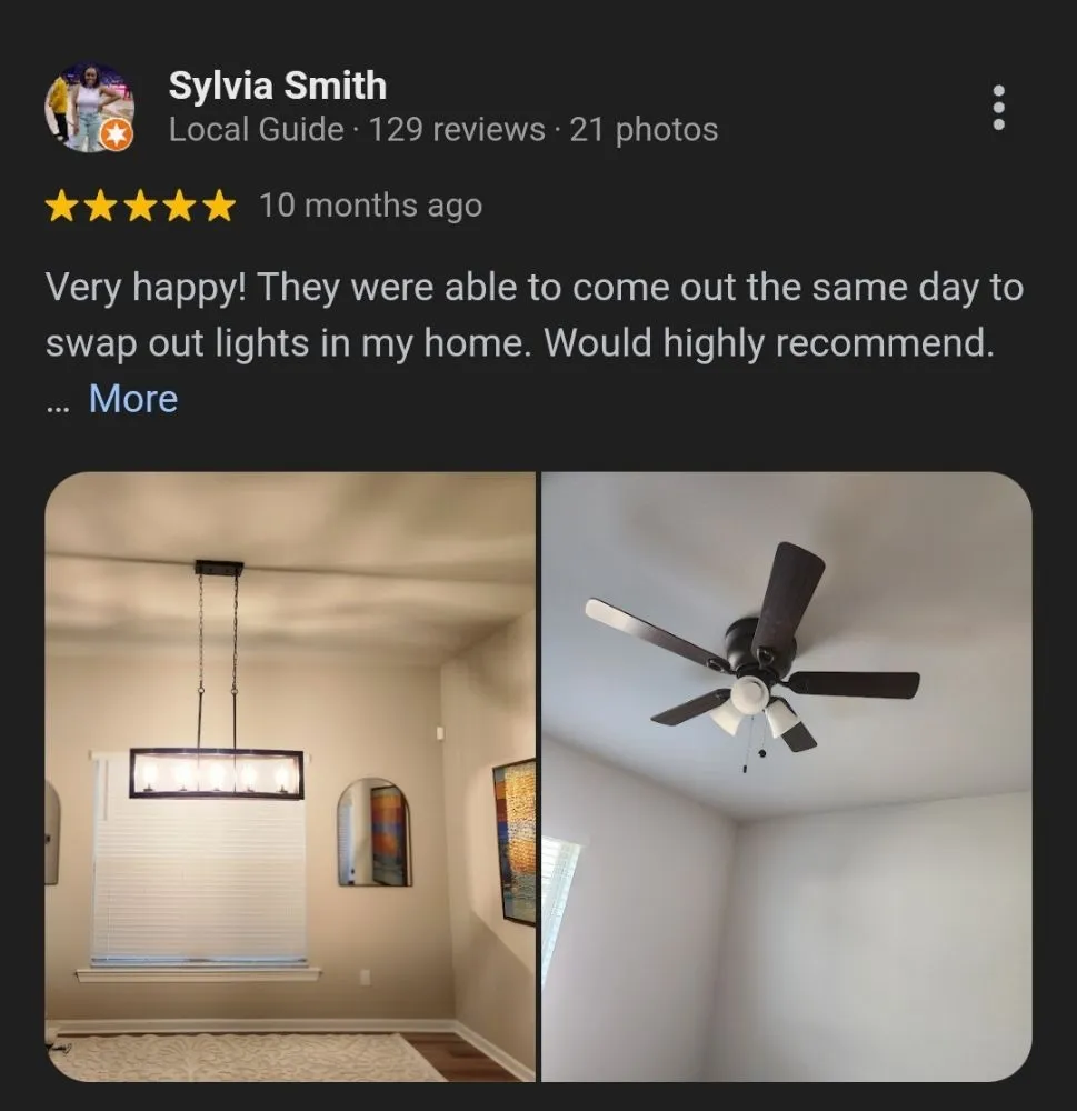 Slide of Fisher's Electric of Baton Rouge