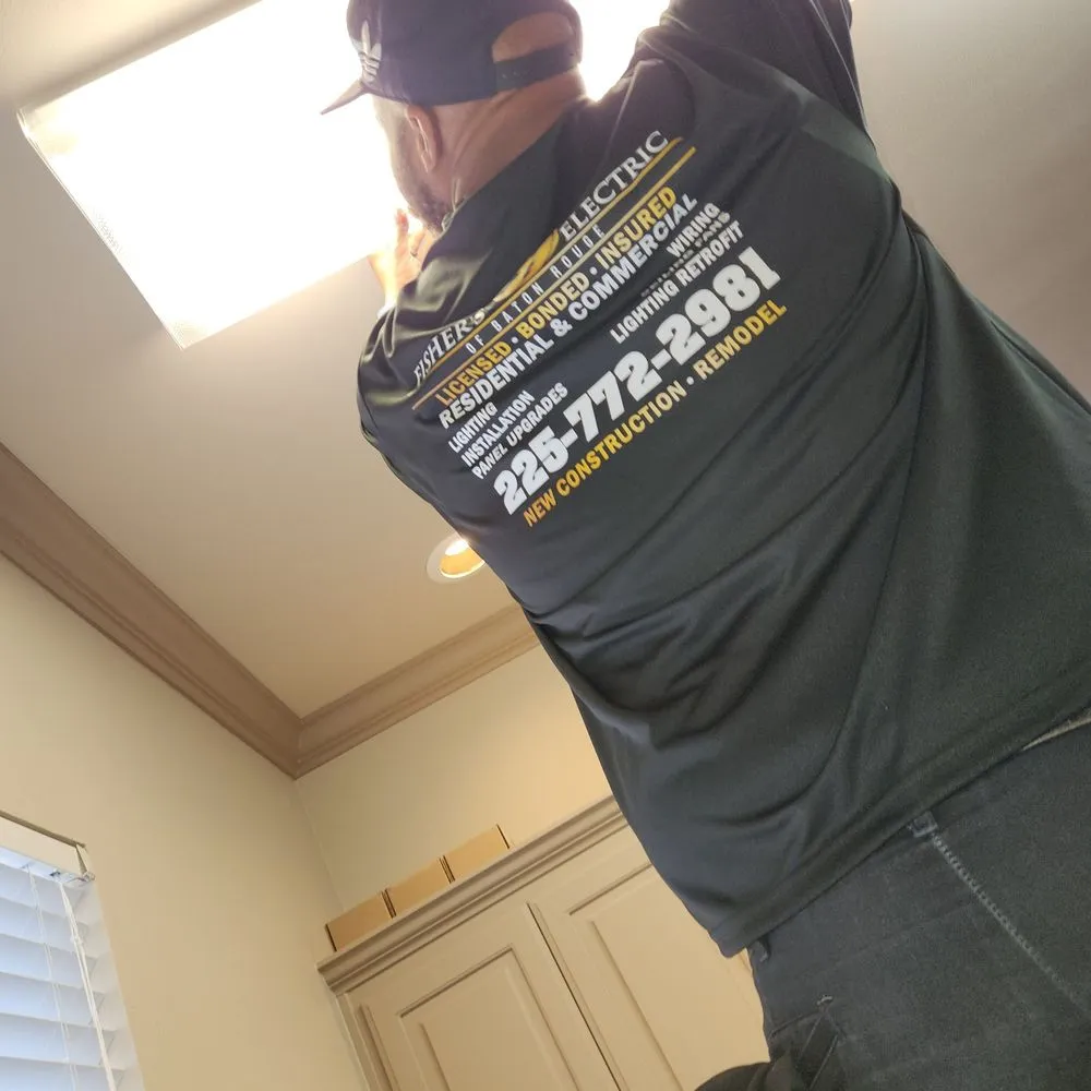 Slide of Fisher's Electric of Baton Rouge